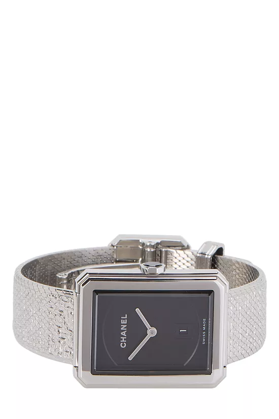 Silver Stainless Steel Boyfriend Watch, , large image number 2