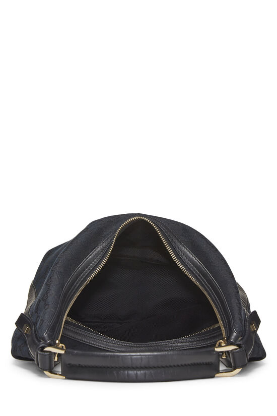 Black GG Canvas Hobo Small, , large image number 5