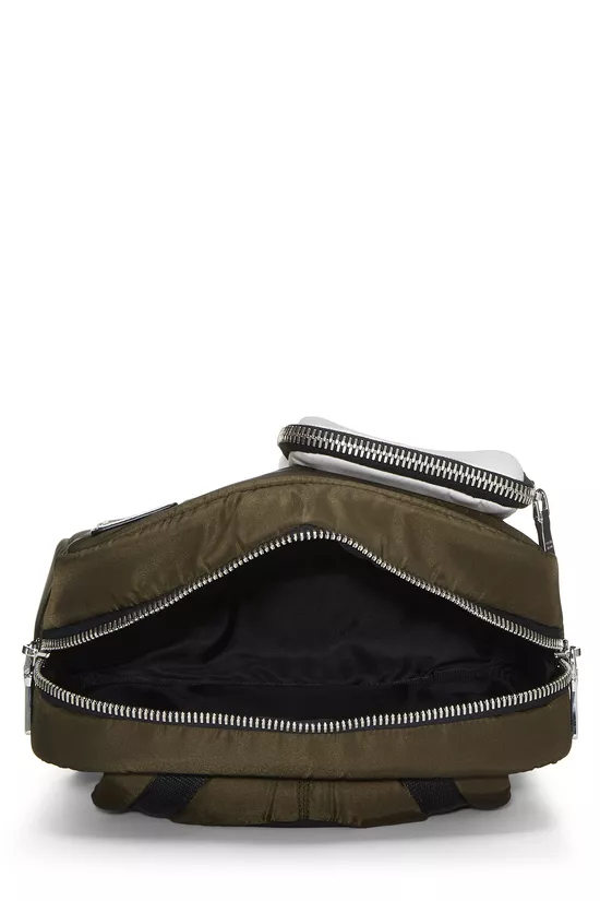 Multicolor Nylon Tech Backpack, , large image number 5