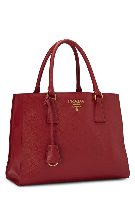 Red Saffiano Convertible Handbag, , large image number 1