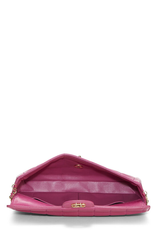 CHANEL Sports line Chocolate bar Tote Bag Canvas Purple pink