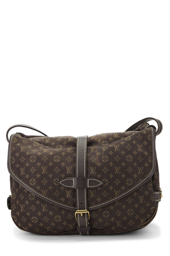 Brown Mini Lin Saumur 30, , large image number 0