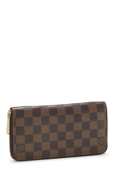 Damier Ebene Zippy Continental Wallet , , large