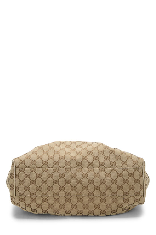 Gold Original GG Canvas Sukey Tote, , large image number 4