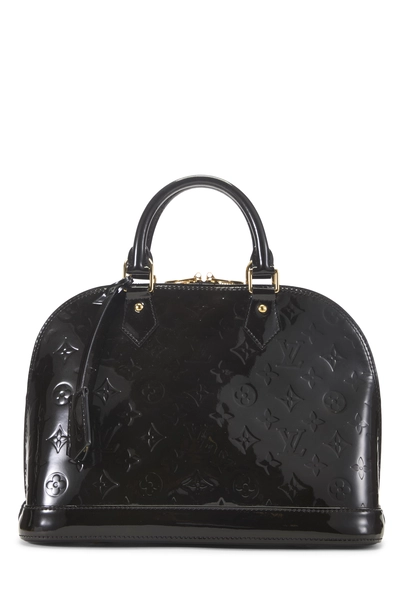 Louis Vuitton Black Monogram Vernis Alma PM — photo 1