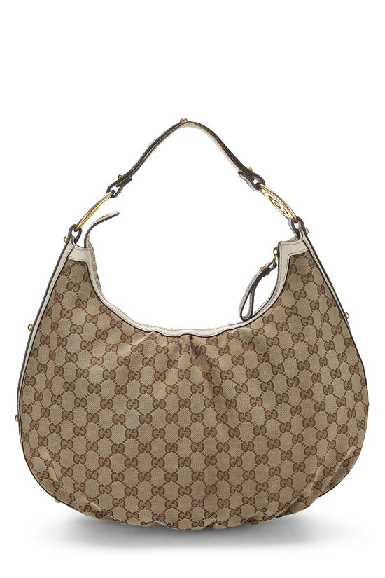 Original GG Canvas Interlocking Hobo Large, , large image number 3