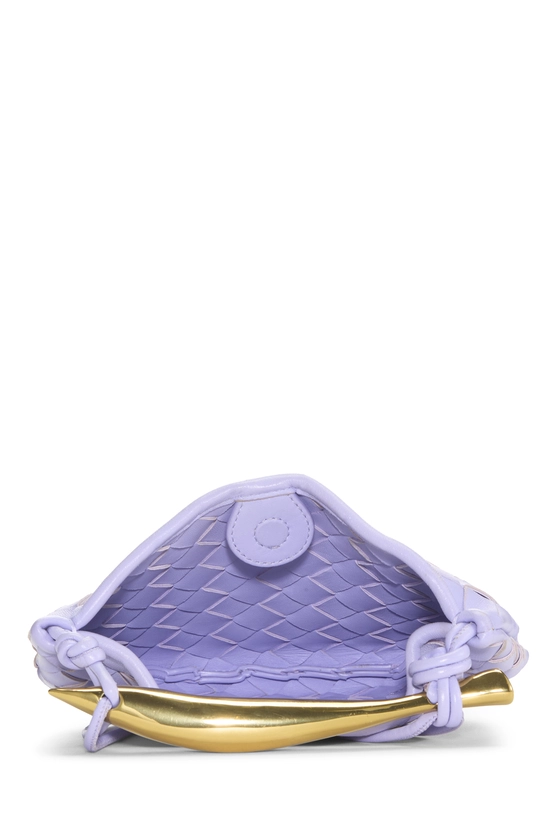 Purple Intrecciato Sardine Bag Mini, , large image number 5