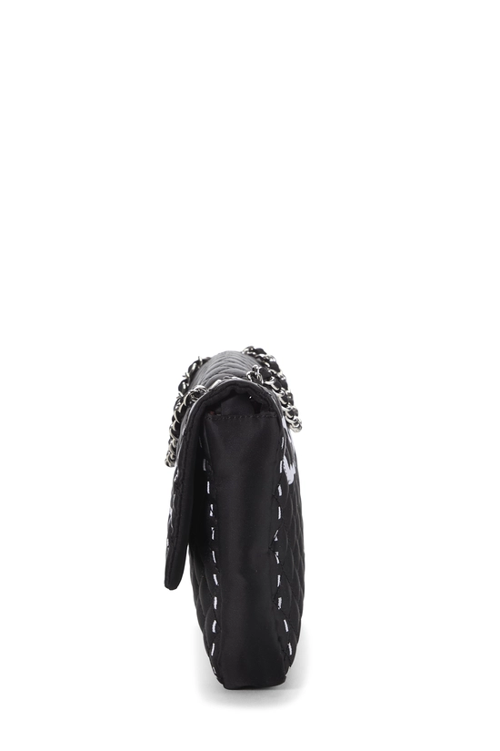 Black Nylon Logo Half Flap Maxi, , large image number 2