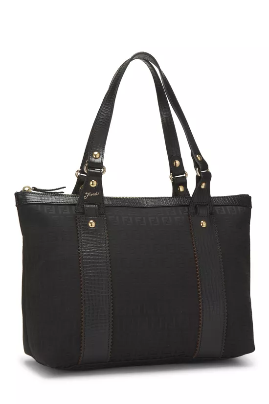 Black Zucchino Canvas Tote Medium, , large image number 1