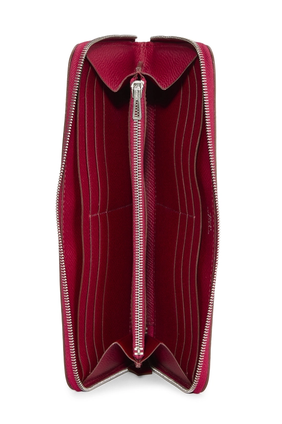 Rouge Grenat Epsom Azap Wallet, , large image number 3