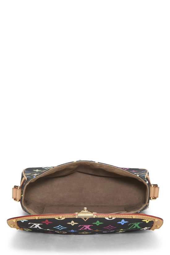 Takashi Murakami x Louis Vuitton Black Monogram Multicolore Sologne, , large image number 5