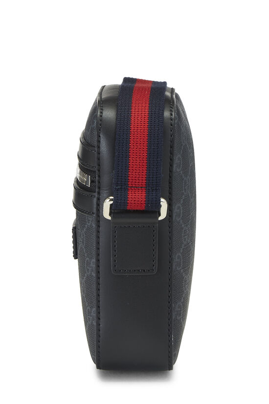 Black GG Supreme Canvas Vertical Web Messenger, , large image number 2