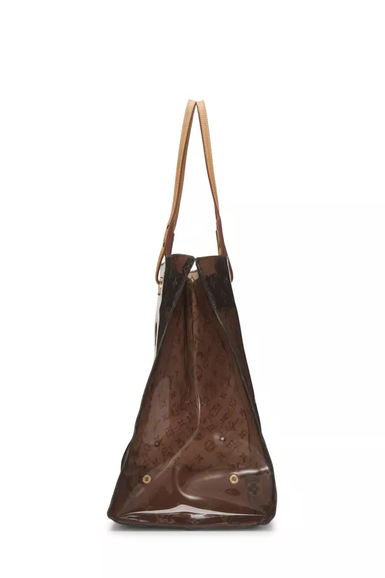 Brown Monogram Vinyl Cruise Cabas Tote GM, , large image number 2