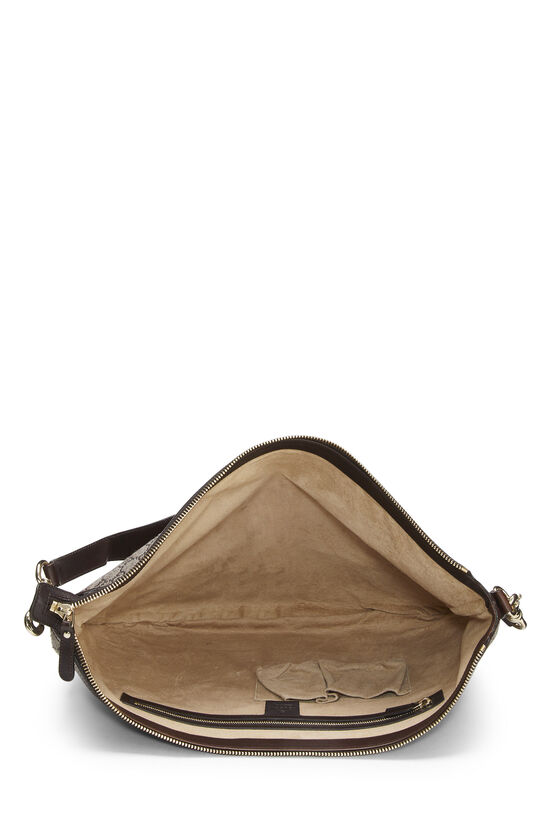 Brown Original GG Tweed Shoulder Bag, , large image number 7
