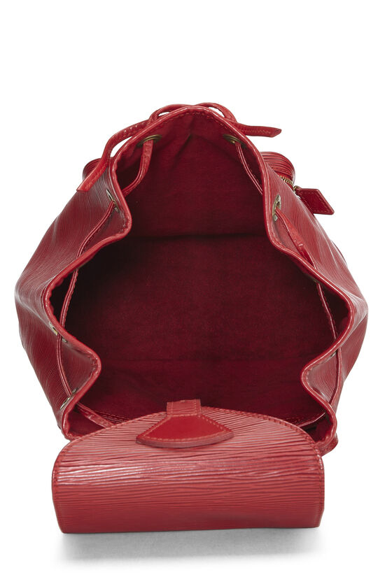 Red Epi Leather Montsouris MM, , large image number 5