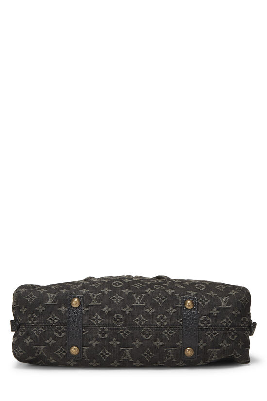 Louis Vuitton Black Monogram Denim Neo Cabby GM QJB0BGTCK3003 | WGACA 