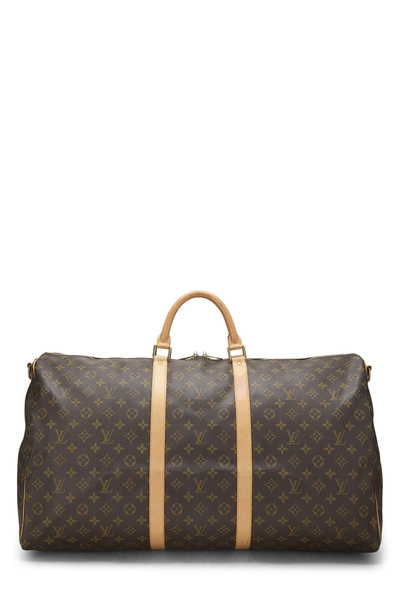 Monogram Canvas Keepall Bandouliere 60