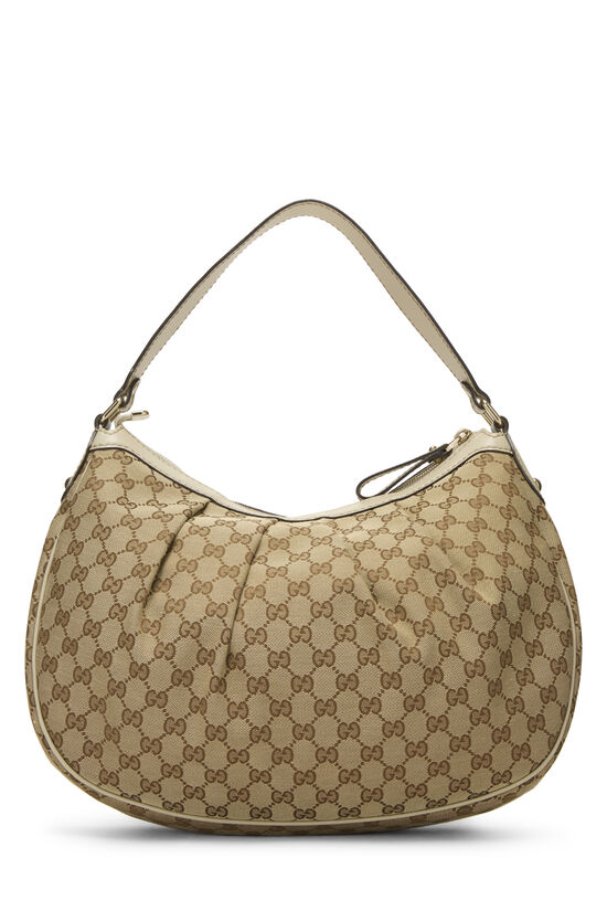 White Original GG Canvas Sukey Hobo, , large image number 3