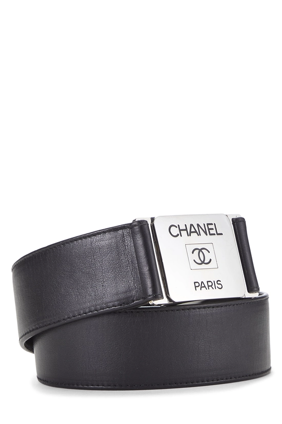 CHANEL ブラック ダブルCCロゴ ベルト CHANEL ブラック ダブルCCロゴ ベルト 【公式通販】