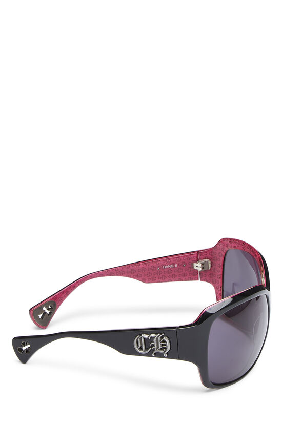 Black Acetate Hang II Sunglasses, , large image number 3