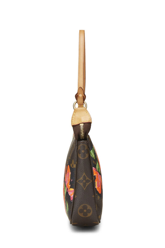 Stephen Sprouse x Louis Vuitton Monogram Roses Pochette Accessoires, , large image number 2