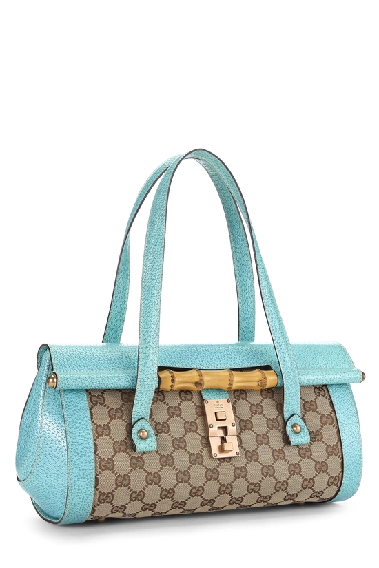 Blue Original GG Canvas Bullet Bag, , large image number 1