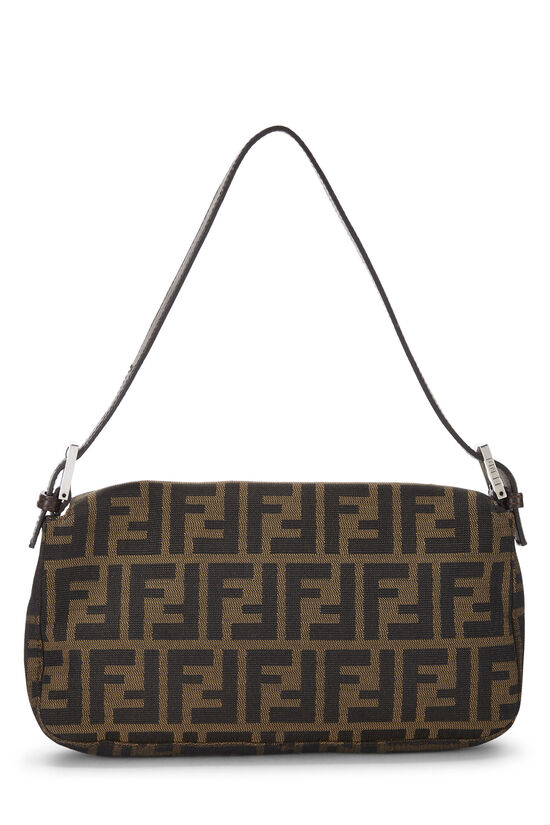 Brown Zucca Canvas Baguette, , large image number 3