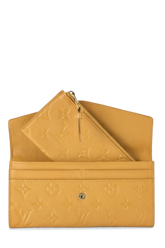 Safran Monogram Empreinte Josephine Wallet, , large image number 3