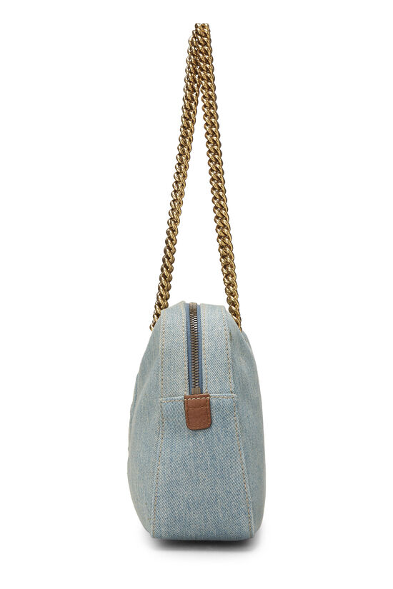 Blue Denim Soho Chain Shoulder Bag, , large image number 2
