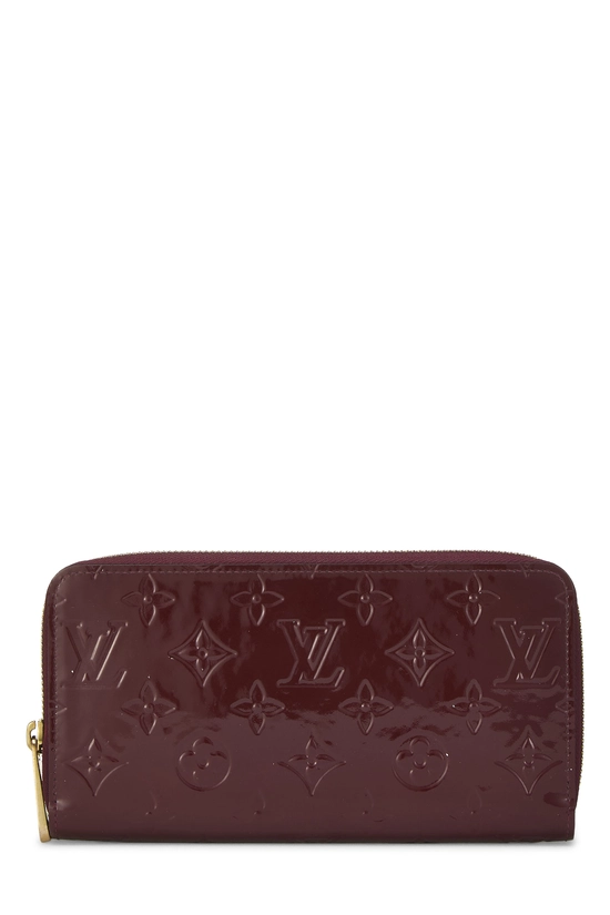 Griotte Monogram Vernis Zippy Continental Wallet, , large image number 0