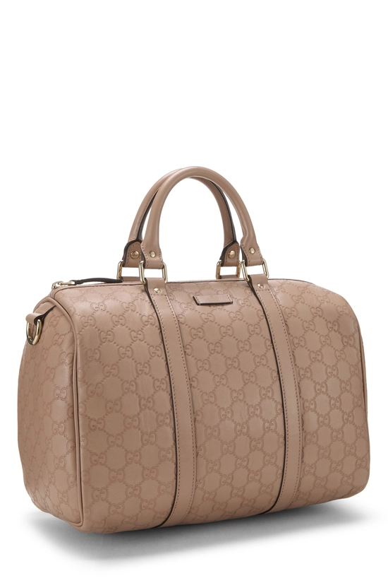 Pink Guccissima Joy Boston Handbag, , large image number 1