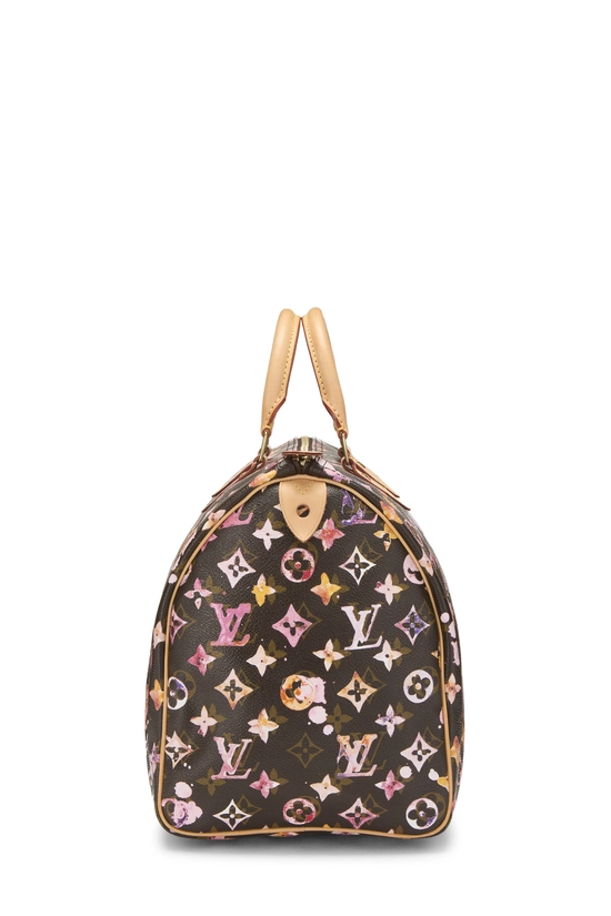 Richard Prince x Louis Vuitton Limited Edition Monogram Watercolor Speedy 35, , large image number 2