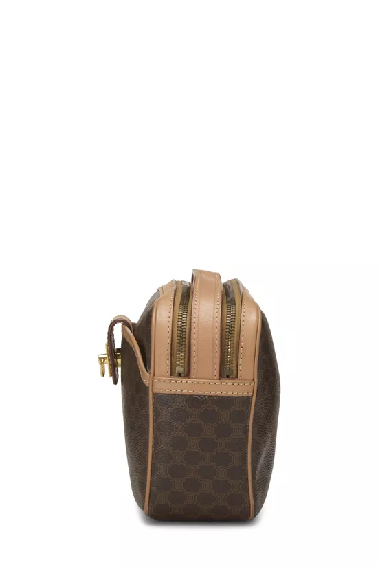 Brown Coated Canvas Macadam Shoulder Bag, , large image number 2