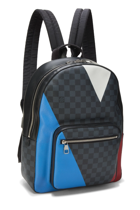 Damier Cobalt LV Cup Regatta Josh Backpack, , large image number 1