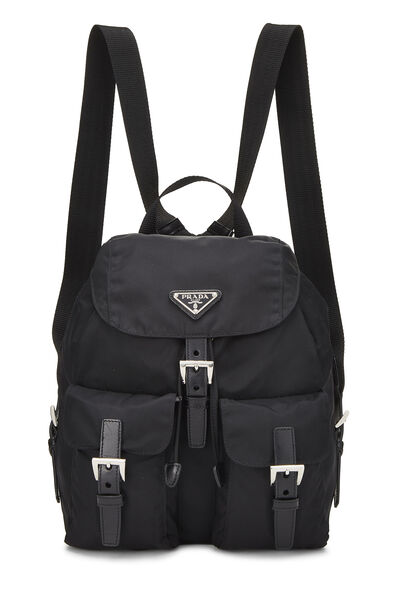 Black Tessuto Backpack Small