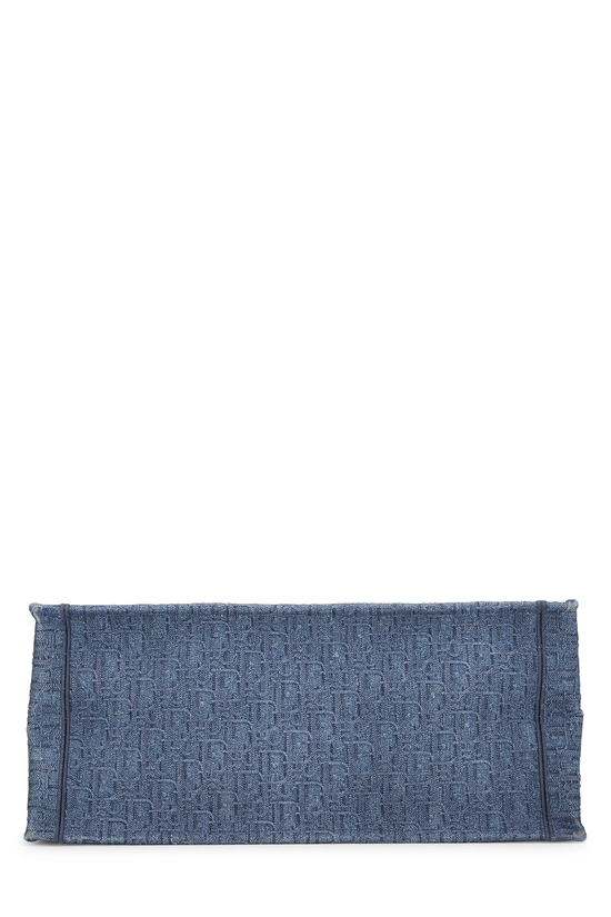 Blue Oblique Denim Book Tote Large, , large image number 4