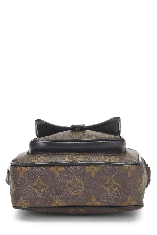 Black Monogram Macassar Christopher Wearable Wallet , , large image number 4