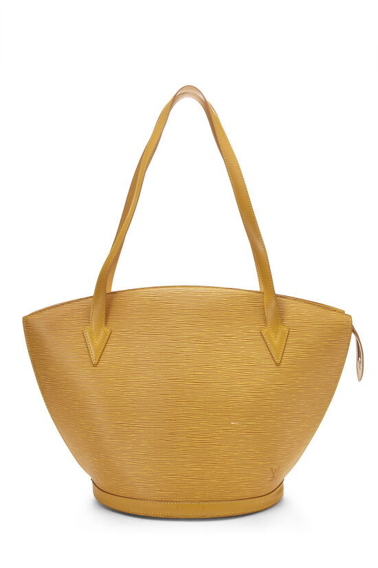 Yellow Epi St Jacques Shopping Bag, , large image number 0
