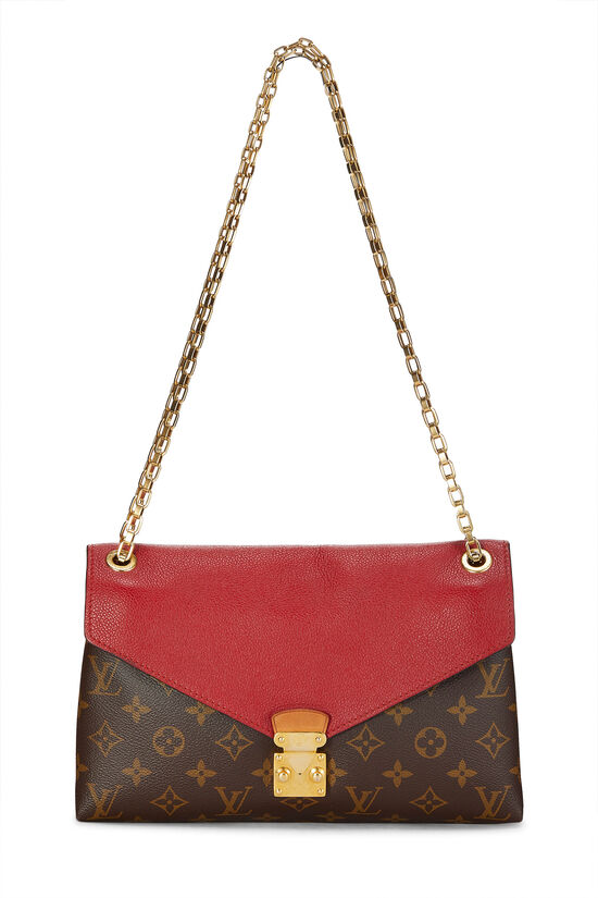 Louis Vuitton Pallas Chain Monogram Canvas Shoulder Bag