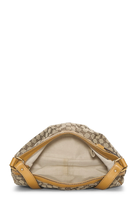 Yellow Original GG Canvas Sukey Messenger, , large image number 5