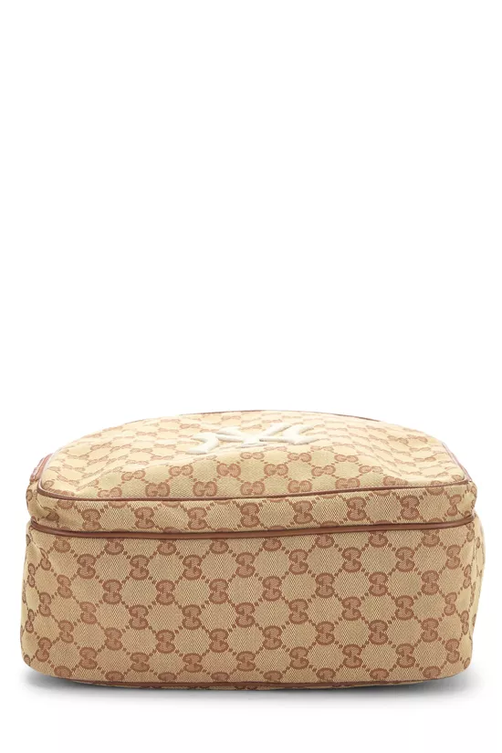 Pink GG Canvas New York Yankees Backpack, , large image number 4