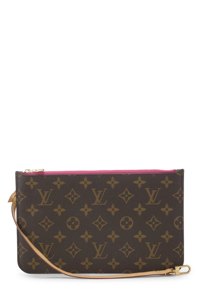 Monogram Canvas Neverfull Pouch MM NM