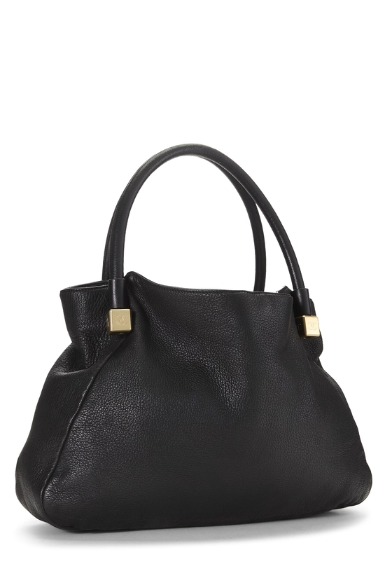 Black Calfskin Dice Shoulder Bag, , large image number 1