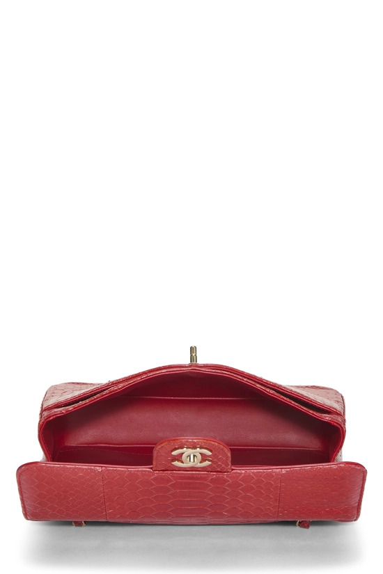 Red Python Classic Double Flap Medium, , large image number 5