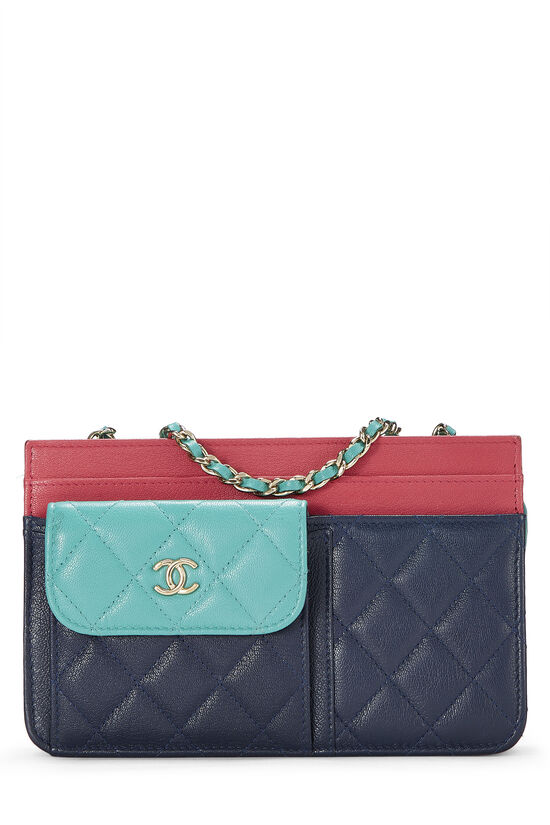 Chanel Multicolor Pocket Wallet On Chain (WOC) Q6A4N91IMB000