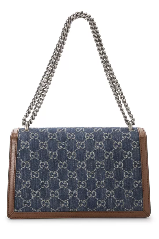 Blue Denim Dionysus Shoulder Bag Small, , large image number 3