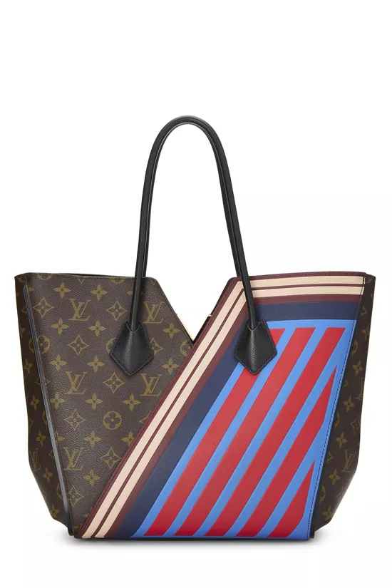 Multicolor Monogram Canvas Striped Kimono MM, , large image number 3