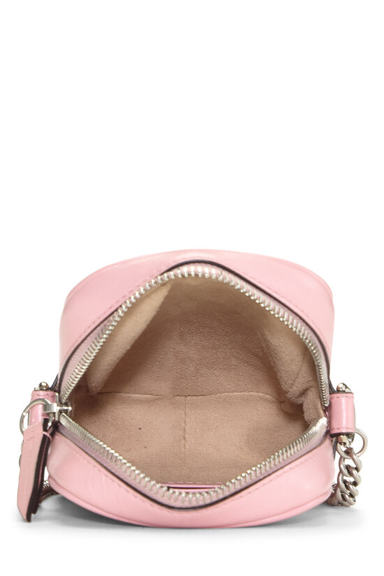 Pink Leather GG Marmont Vertical Crossbody Mini, , large image number 5