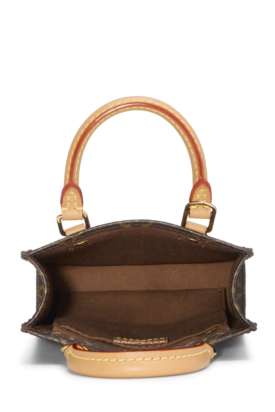 Monogram Canvas Sac Plat Petite NM, , large image number 5