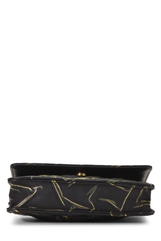 Black Calfskin Classic Quilted Wallet on Chain (WOC), , large image number 4